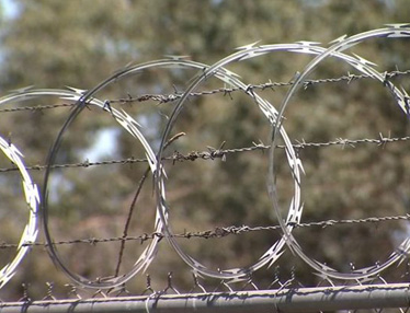 Razor Blade Barbed Wire