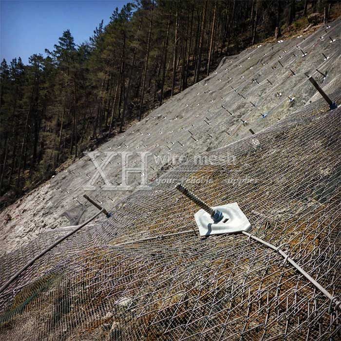 How To Install A Slope Protection Netting?